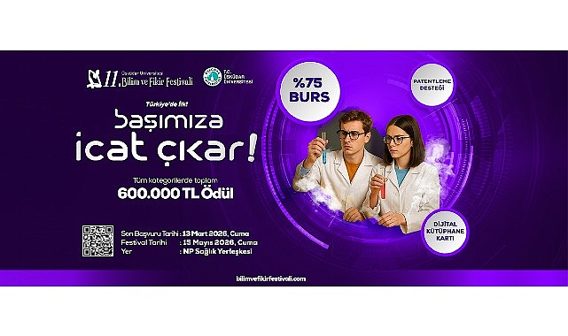 11. Bilim ve Fikir Festivali Başvuruları başladı…