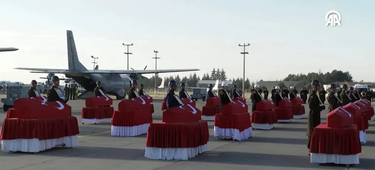 20 şehidimiz için Ankara’da tören düzenlendi