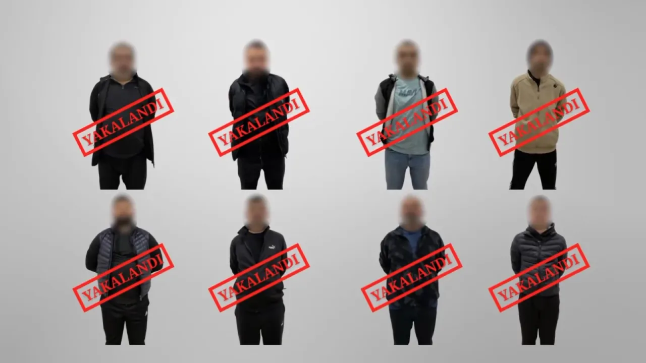 3'ü kırmızı bültenle aranan 8 suçlu Gürcistan'da yakalandı