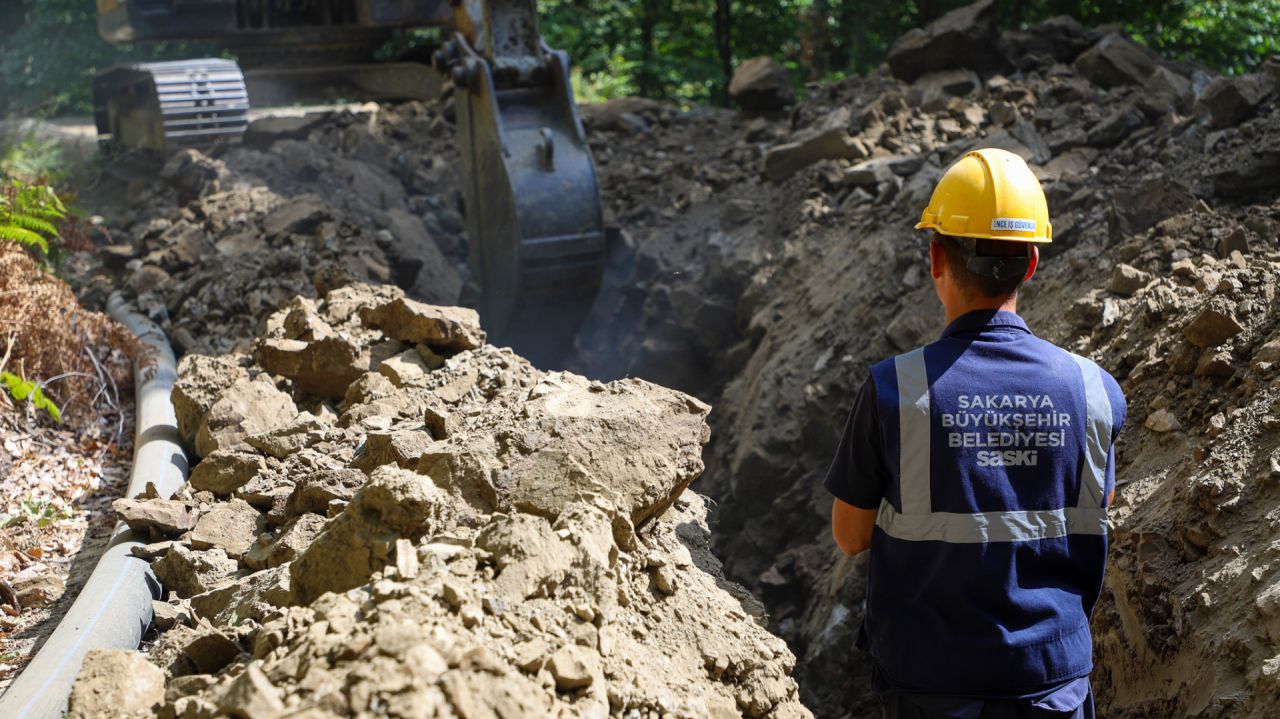 40 bin vatandaşın yeni su kaynakları, 5 bin metrelik yeni hat ile abonelere ulaştı