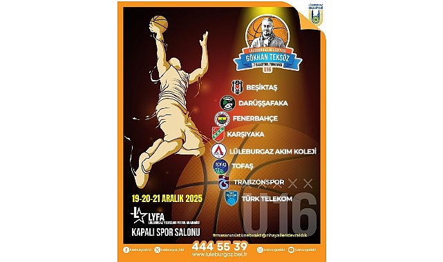 7. Gökhan Teksöz Basketbol Turnuvası başlıyor