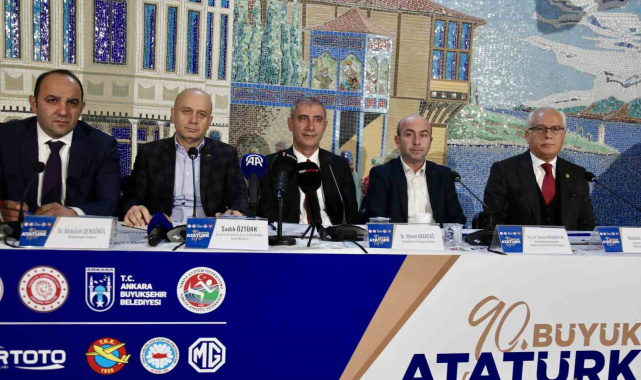 90. Büyük Atatürk Koşusu'nun tanıtım toplantısı gerçekleştirildi