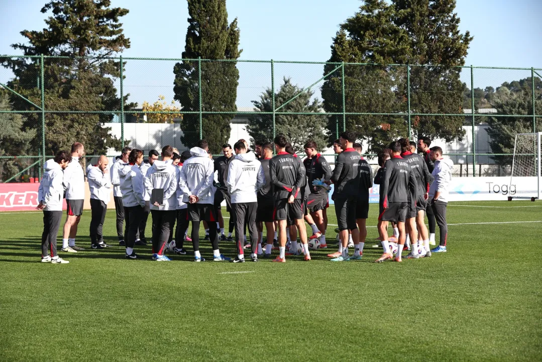 A Milli Futbol Takımı, İspanya maçına hazır
