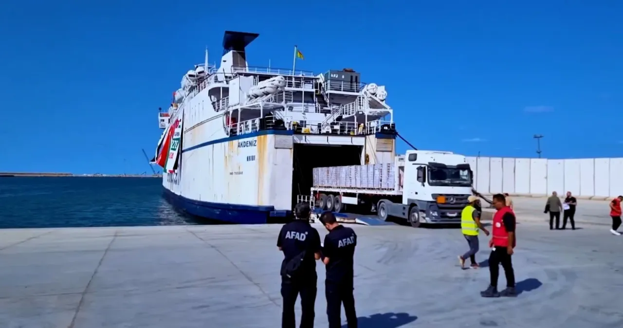 AFAD: 17'nci İyilik Gemisi ‘Akdeniz’, Mısır’a ulaştı
