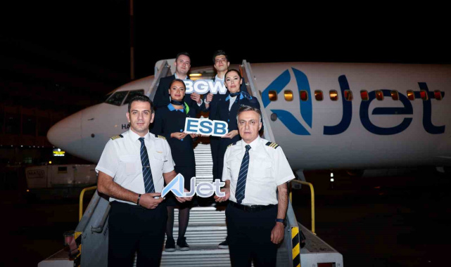 AJet'in Ankara-Bağdat Hattı açıldı