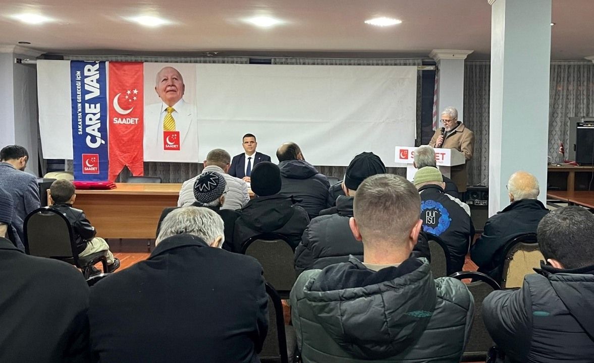 Akyazı Saadet Partisinde Vefa ve Kararlılık buluşması