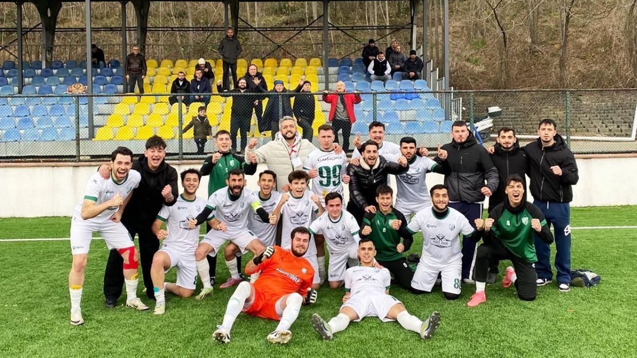 Alaağaç Spor Lideri Koltuğundan etti 4-2