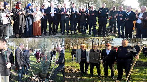 Alparslan Türkeş'in ölümünün 108. Yılında 108 Fidan toprakla buluştu