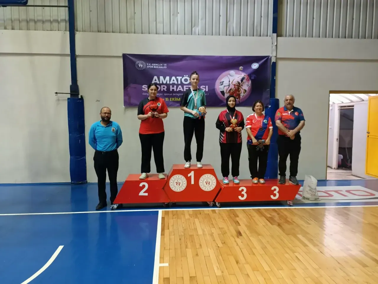 Amatör spor haftasına 200'ü aşkın sporcu katıldı