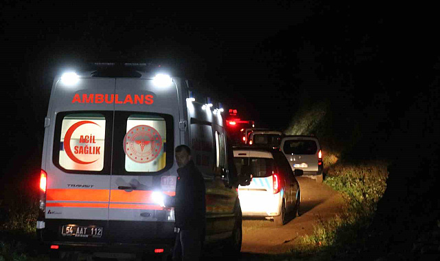 Araç yanında tüfek ve kan izleri, cesedi ise 150 metre aşağıda bulundu