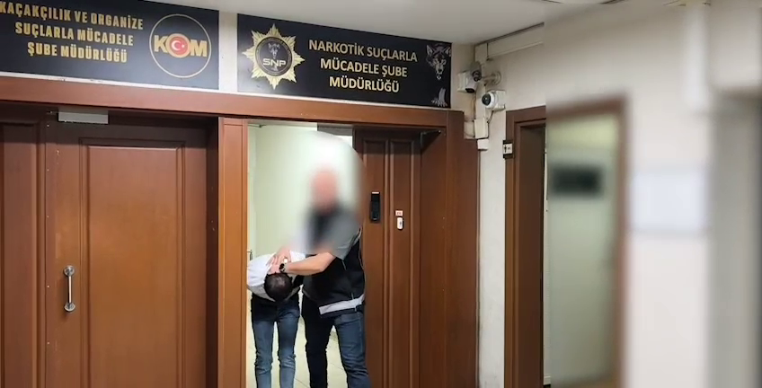 Aracında 100 kilo metamfetamin bulunan Iraklı tutuklandı