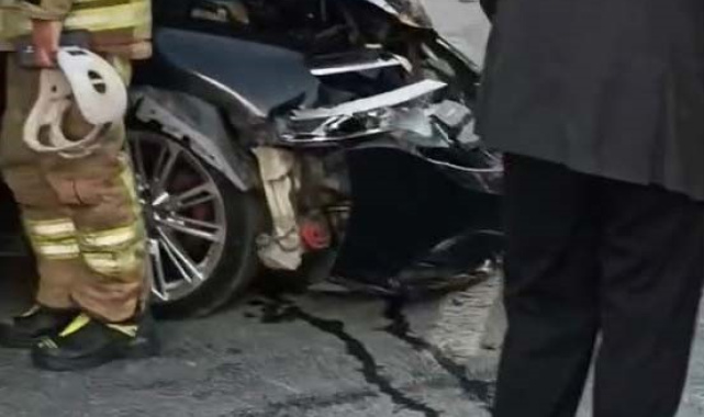 Arnavutköy'de feci kaza: 1 yaralı