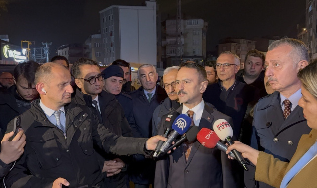 Aynı bölgede kolonu çatlayan bina tahliye edildi