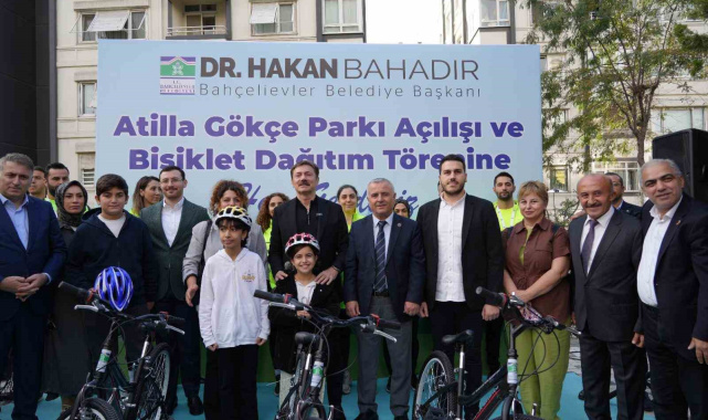 Bahçelievler'de hem park hem bisiklet coşkusu