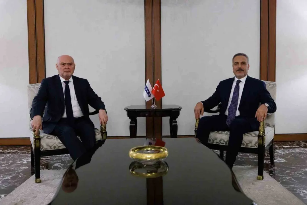 Bakan Fidan, AGİT Genel Sekreteri Sinirlioğlu’nu kabul etti