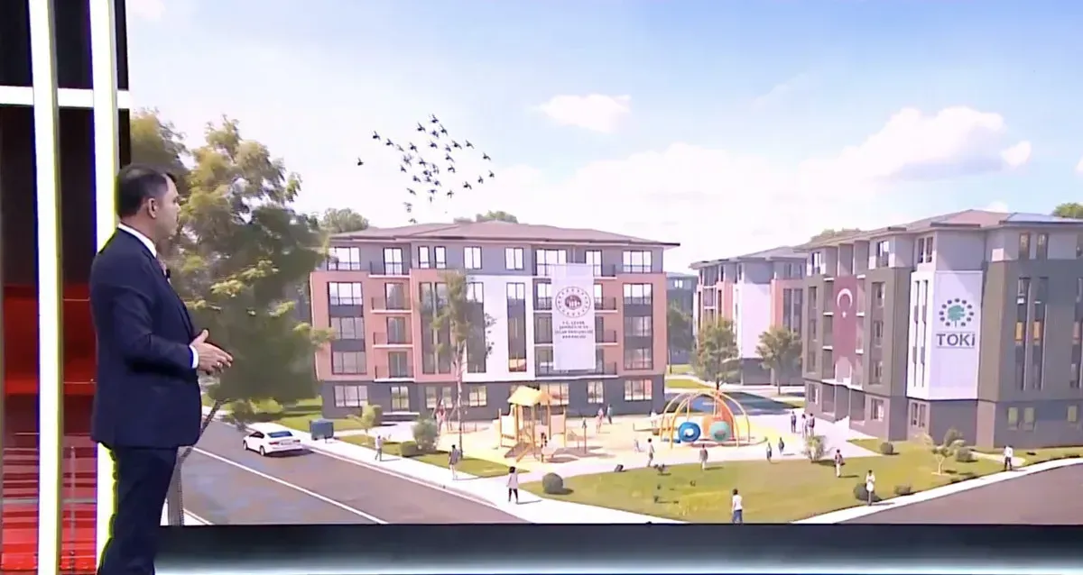 Bakan Kurum Sakarya'da inşa edilecek 6 bin 223 konutun detaylarını açıkladı