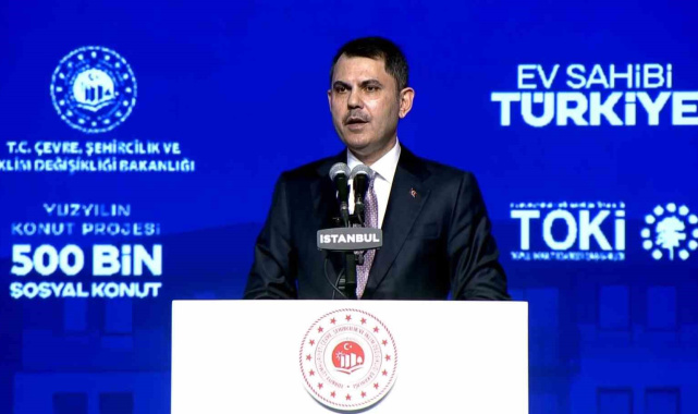 Bakan Kurum: "Verdiğimiz söz basit bir söz değildir. Bu söz, deprem bölgesinde günde 550 konut inşa eden tecrübenin sözüdür"