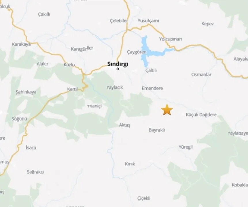 Balıkesir Sındırgı'da 4.1 büyüklüğünde deprem