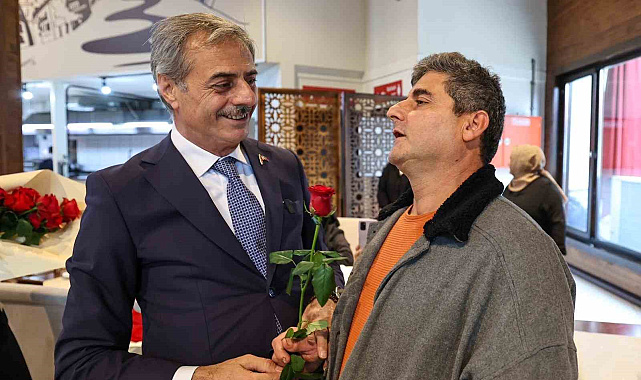 Başkan Alemdar, Beyaz Baston Günü'nde görme engellilerle buluştu