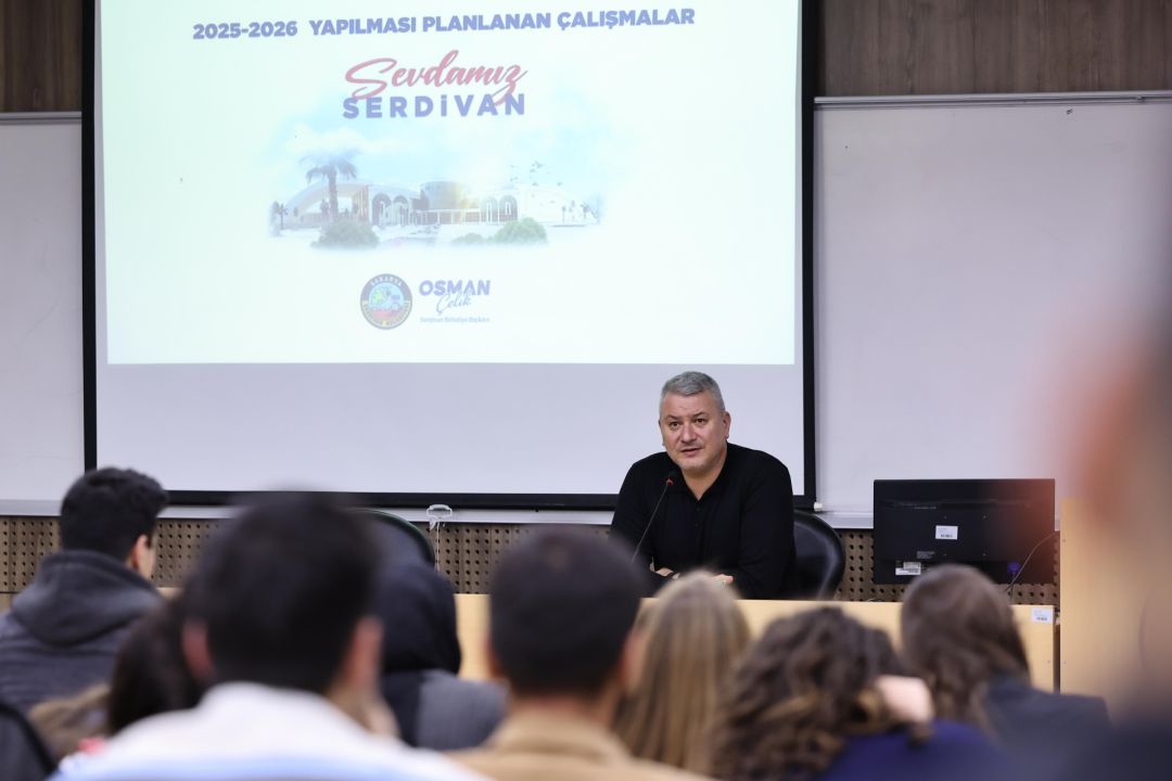 Başkan Osman Çelik siyaset bilimi öğrencileri ile bir araya geldi