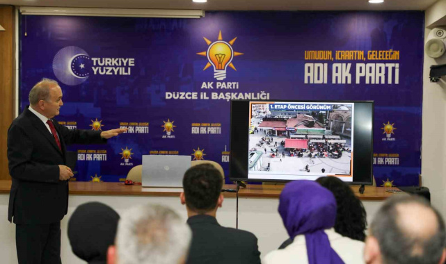 Başkan Özlü "Düzce'ye iki güzel eser kazandırıyoruz"