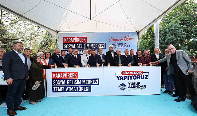 Başkan Yusuf Alemdar söz vermişti, temeli atıldı