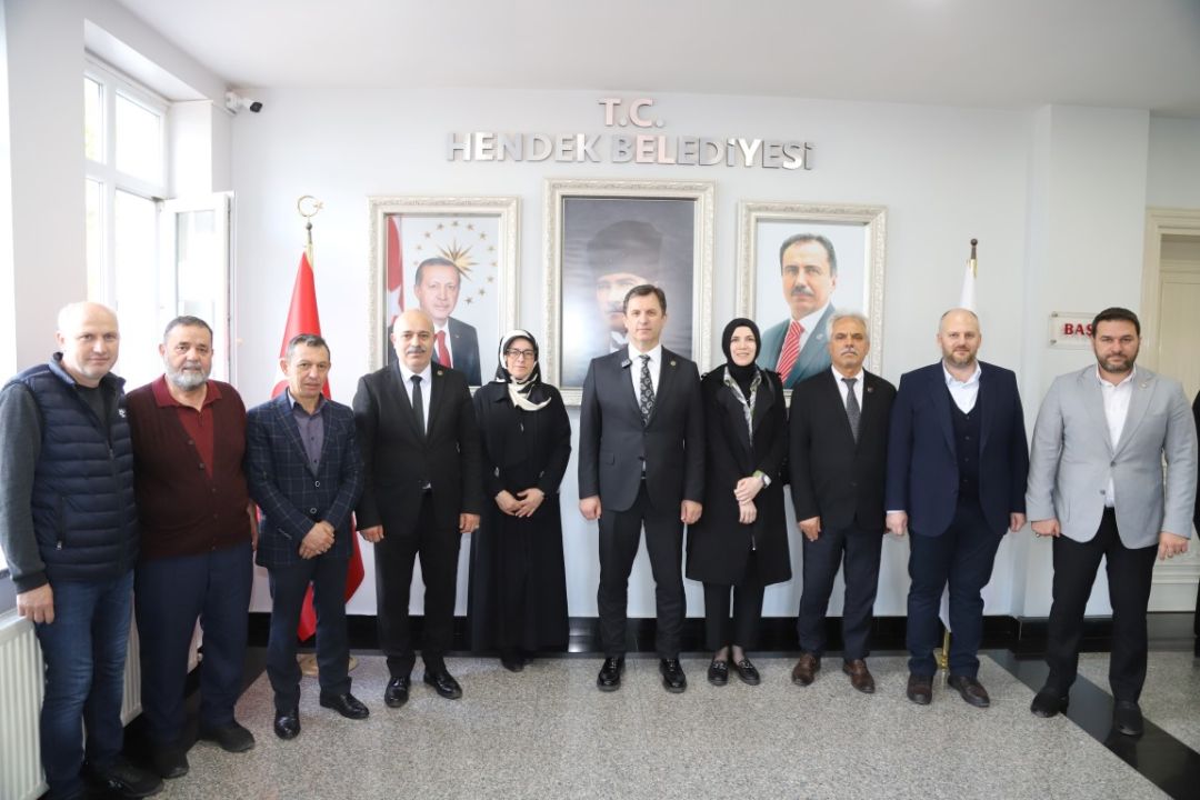 BBP heyetinden Hendek Belediyesi'ne ziyaret