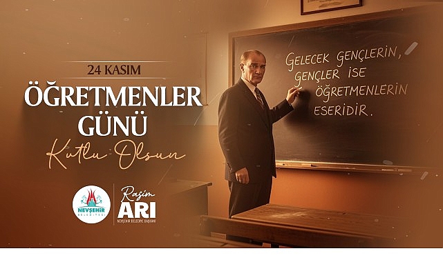 Belediye Başkanı Arı'nın Öğretmenler Günü Mesajı