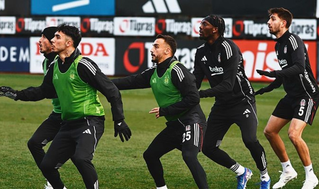Beşiktaş'ta Ankara Keçiörengücü maçı hazırlıkları devam etti