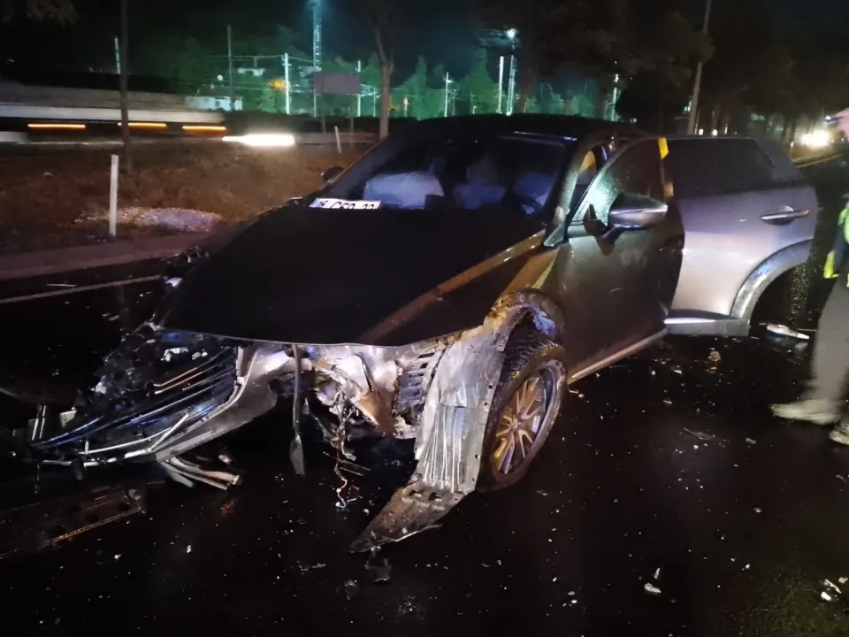 Bilecik'te iki otomobilin çarpıştığı kazada 2 kişi yaralandı