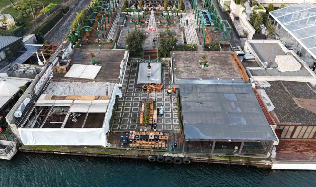 Boğaz hattında yıkımlar sürüyor: Beşiktaş'taki ünlü gece kulübünün kaçak kısımları yıkıldı