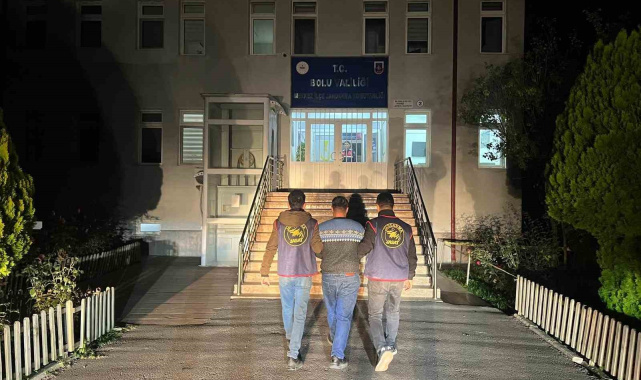 Bolu'da 13 yıl kesinleşmiş hapis cezası bulunan aranan şahıs yakalandı
