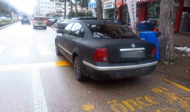 Bolu'da yaya geçidi ve kaldırım işgaline ceza