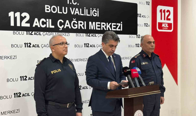 Bolu'da yılbaşında 2 bin 778 personel sahada