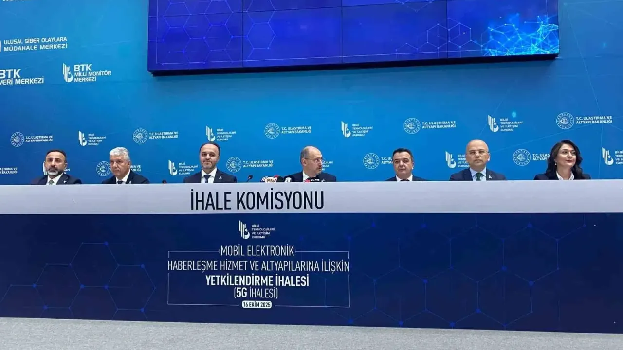 BTK’da 5G yetkilendirme ihalesi başladı