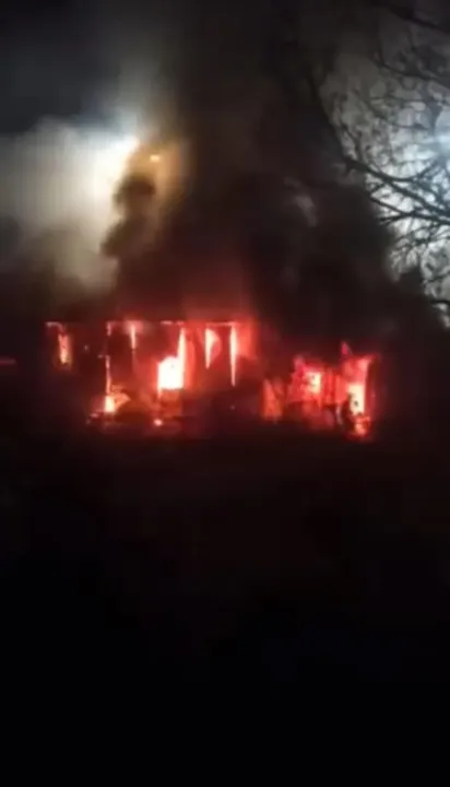 Bursa'da prefabrik yangını, 1 yaralı