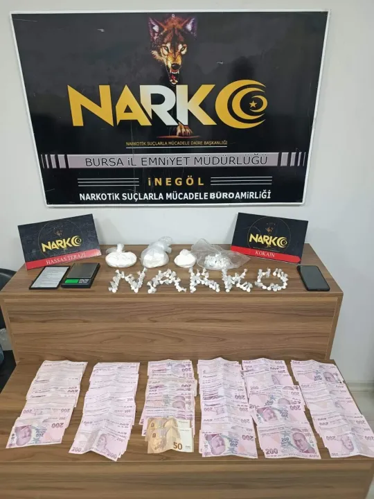 Bursa'da uyuşturucu operasyonunda 1 şüpheli yakalandı