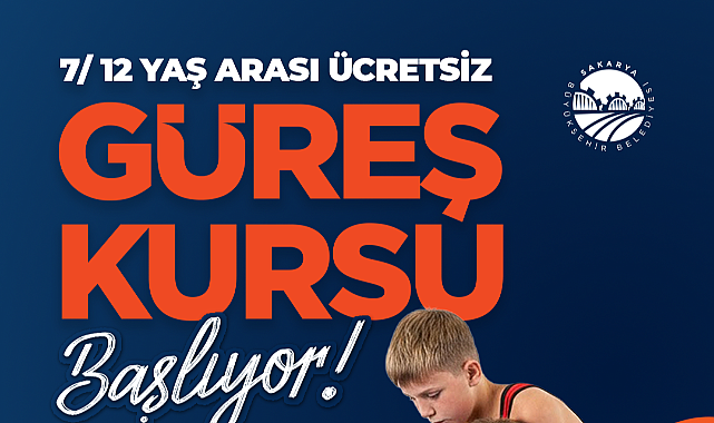 Büyükşehir'den 7–12 Yaş Çocuklara Ücretsiz Güreş Okulu