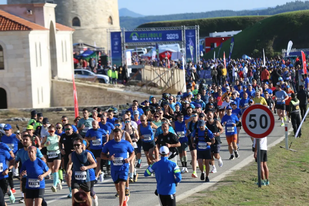 Çanakkale'de "10. Uluslararası Gelibolu Maratonu" başladı