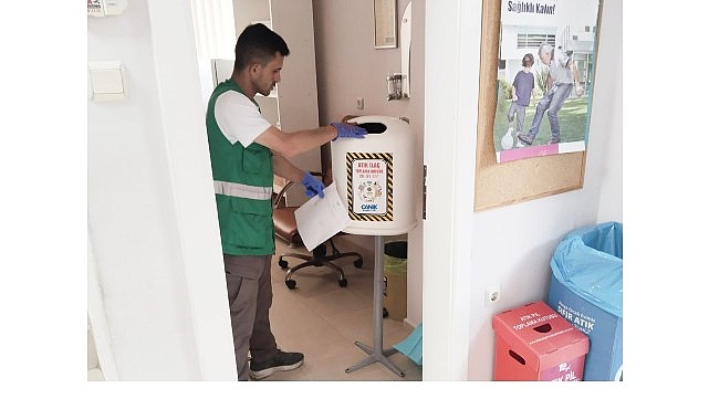 Canik Belediyesi'nden Doğa ve Çevre Seferberliği: 520 Kilogram Atık İlaç Bertaraf Edildi