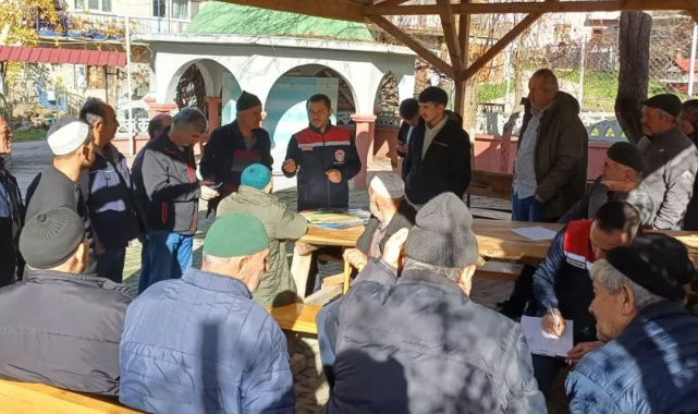 Çukurören köyünde üreticilere eğitim