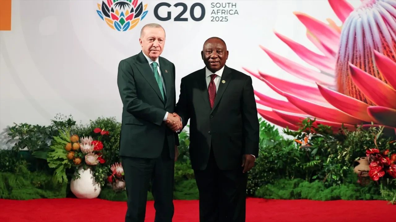 Cumhurbaşkanı Erdoğan, G20 Liderler Zirvesi resmi karşılama törenine katıldı