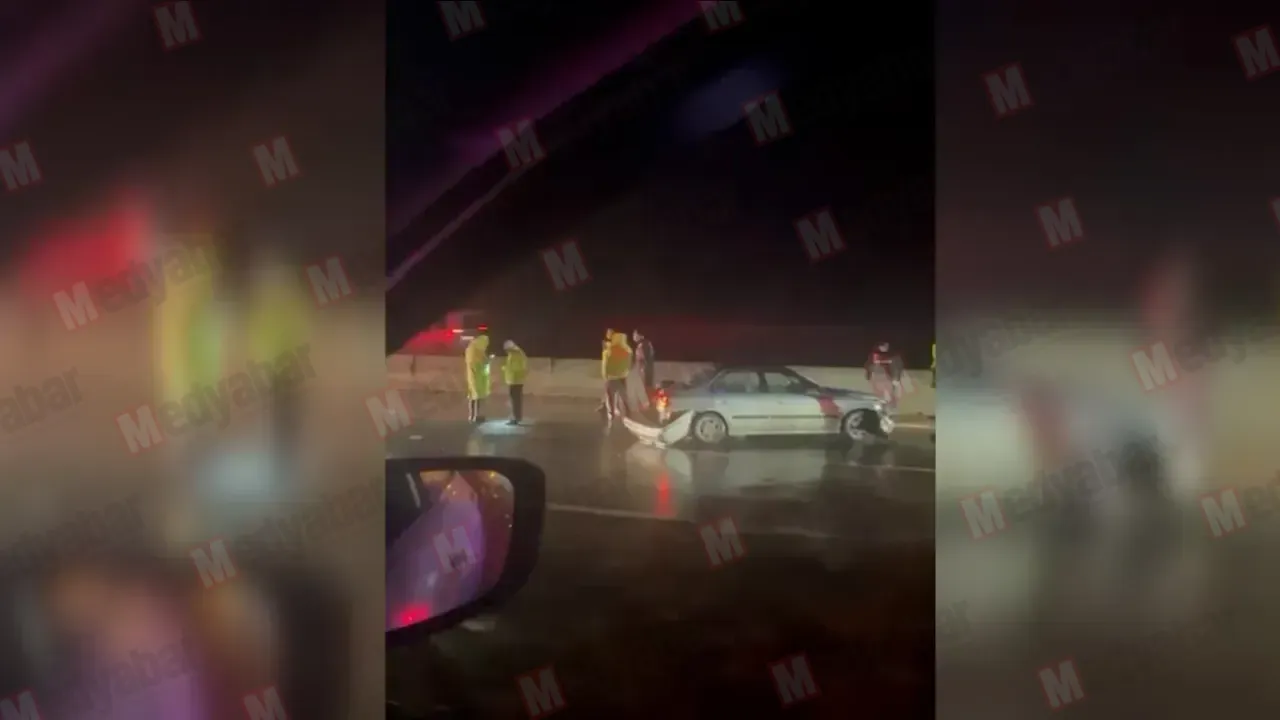 D-650'de kaza! Direksiyon hakimiyetini kaybetti