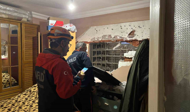 Dairenin zili çalınca yatak odasının yıkıldığını öğrendi