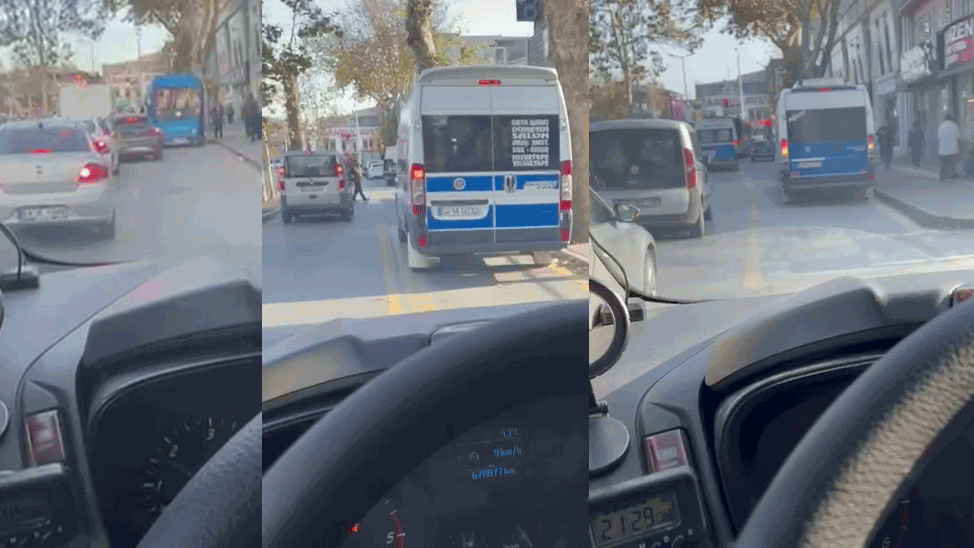 “Dakikasından önce geliyor iki şerit yol tek şeride düşürüyor”