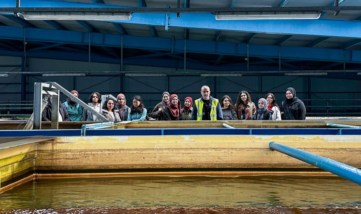 Doktor ve mühendis adayları kaliteli içme suyunun yolculuğuna tanık oldu