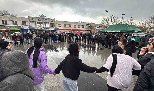 Dolu yağışı horona engel olmadı