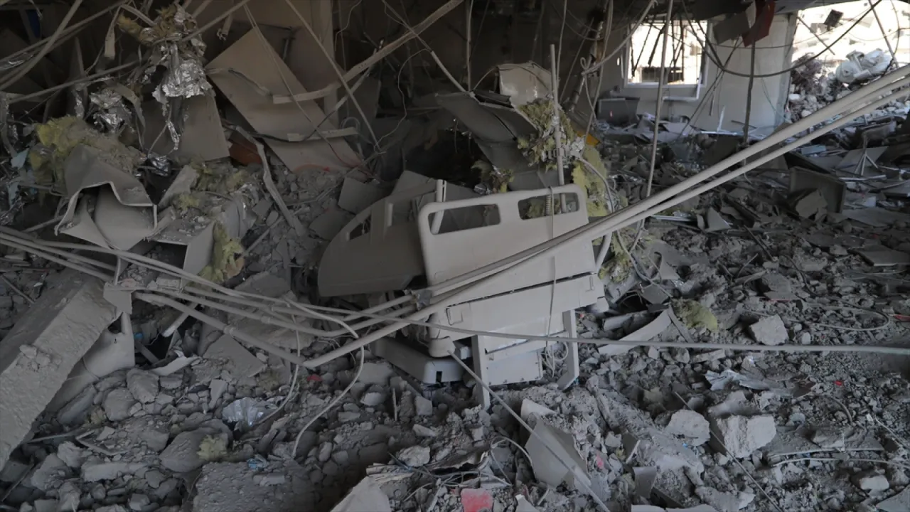 DSÖ: Gazze'de sağlık sisteminin yalnızca küçük bir kısmı hizmet vermeye devam ediyor