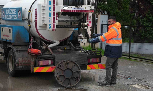 Düzce Belediyesi teyakkuz halinde