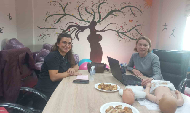 Düzce'de anne adayları ve annelere eğitim